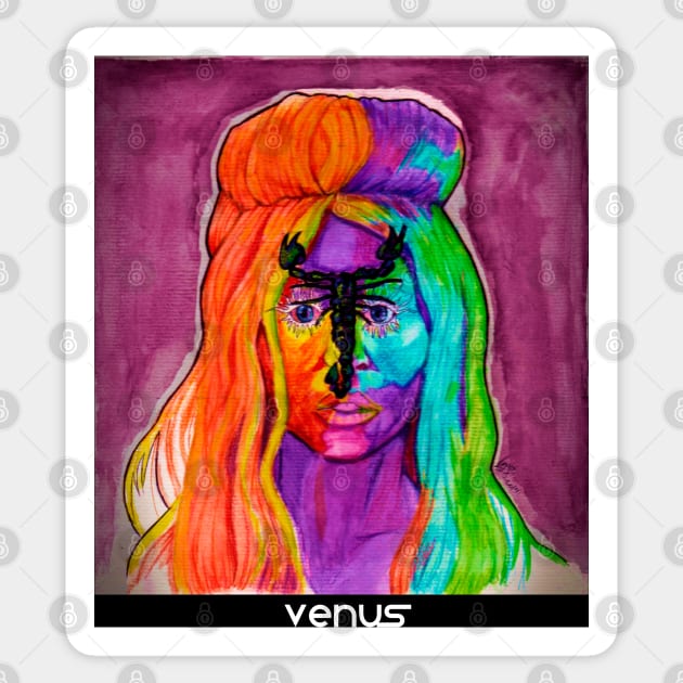 VENUS Sticker by RobertRedART